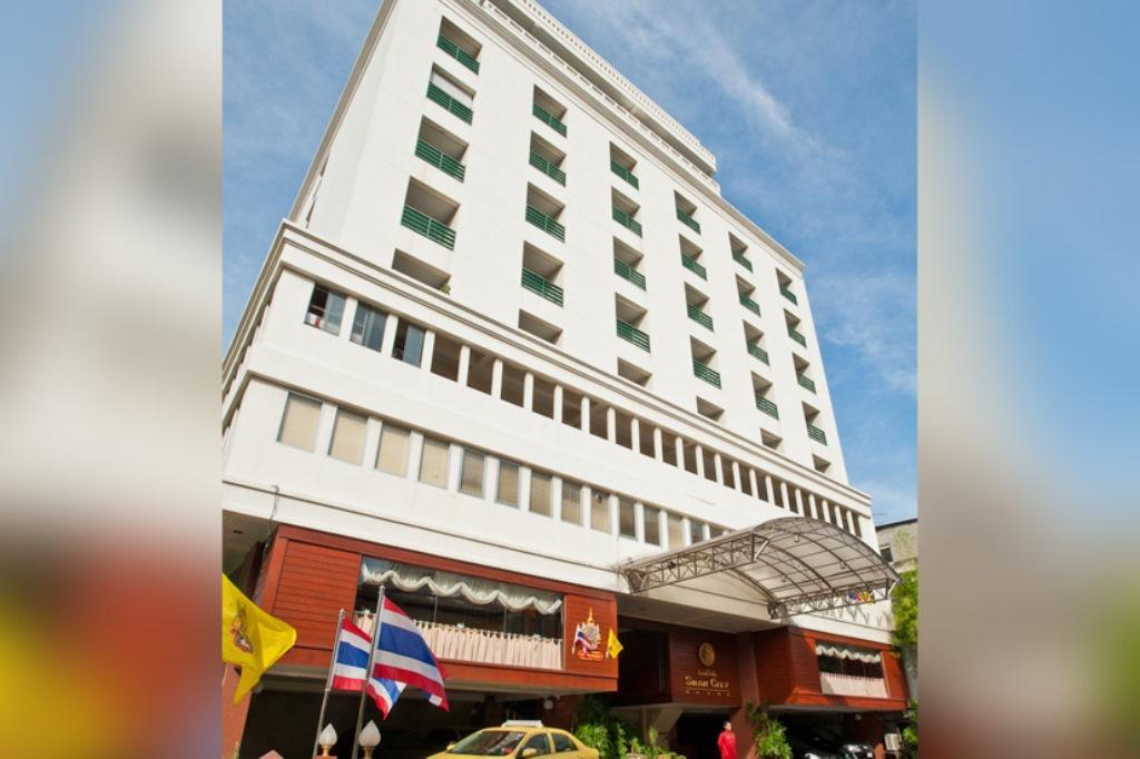 Silom City Hotel Banguecoque Exterior foto