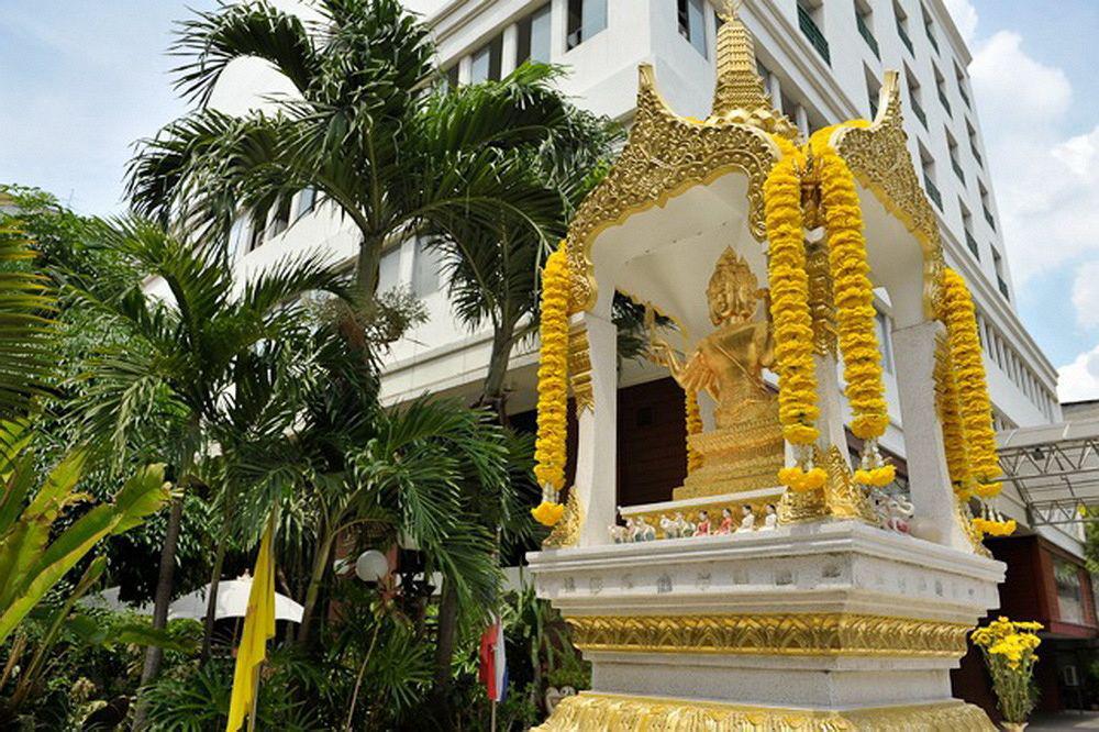 Silom City Hotel Banguecoque Exterior foto